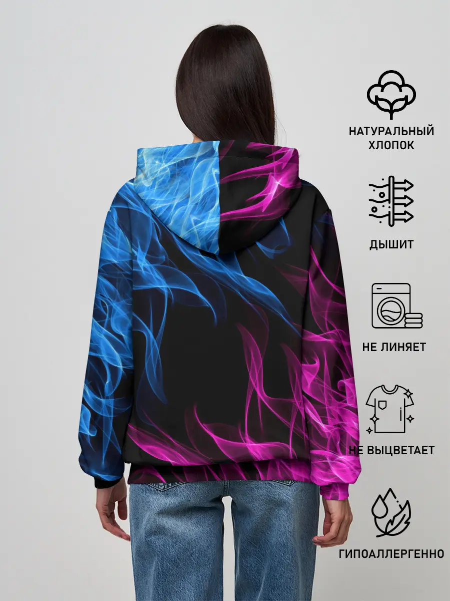 Женское худи / БИТВА ОГНЕЙ