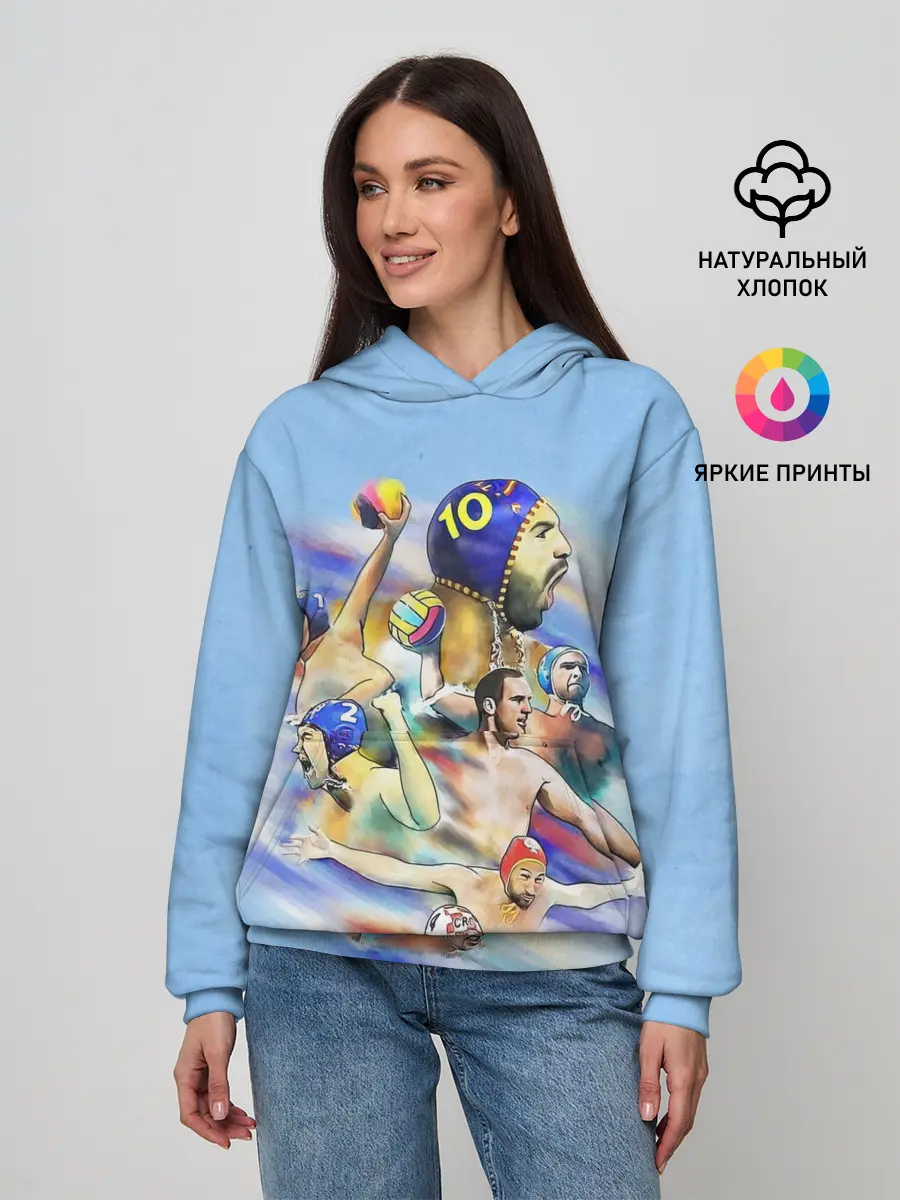 Женское худи / Water polo players