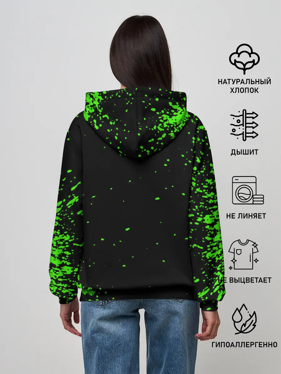 Женское худи / nCoV | КОРОНАВИРУС