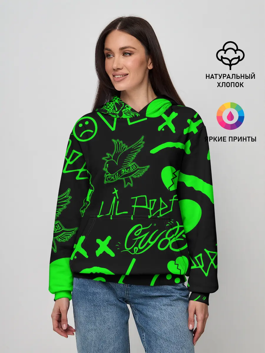 Женское худи / Lil Peep