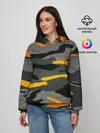 Женское худи / КАМУФЛЯЖ АРМЕЙСКИЙ