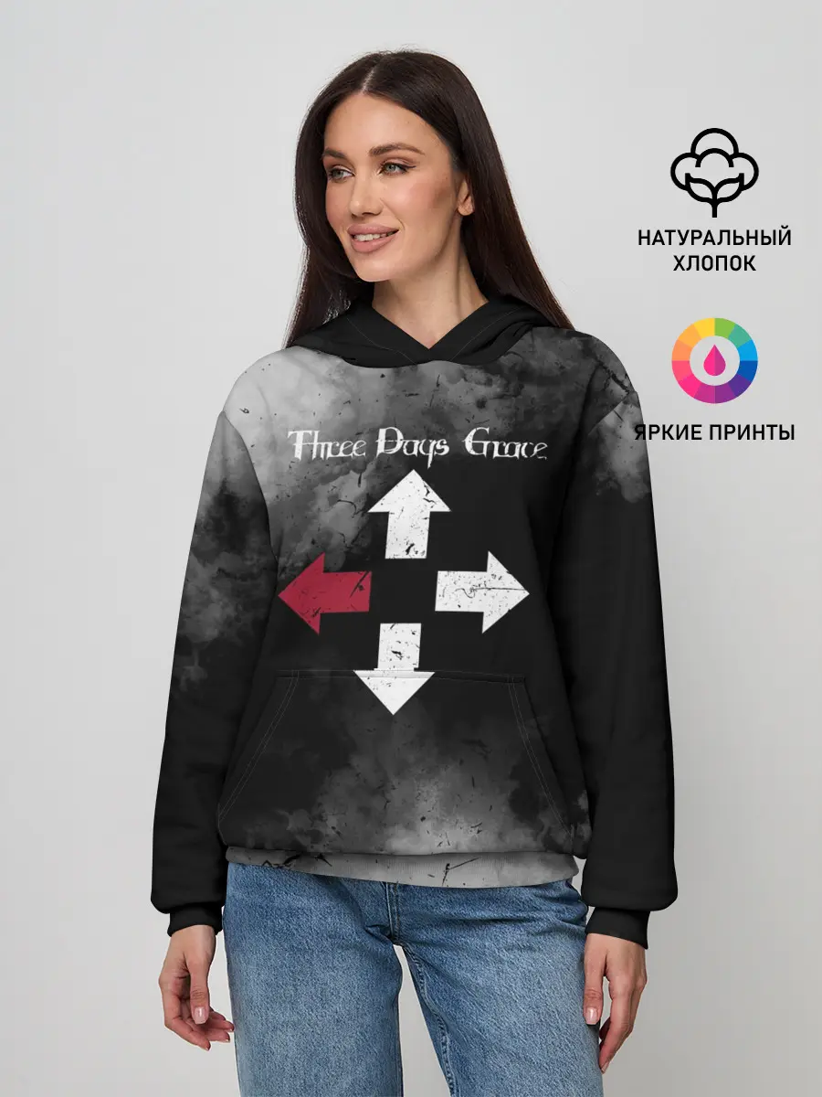 Женское худи / Three Days Grace