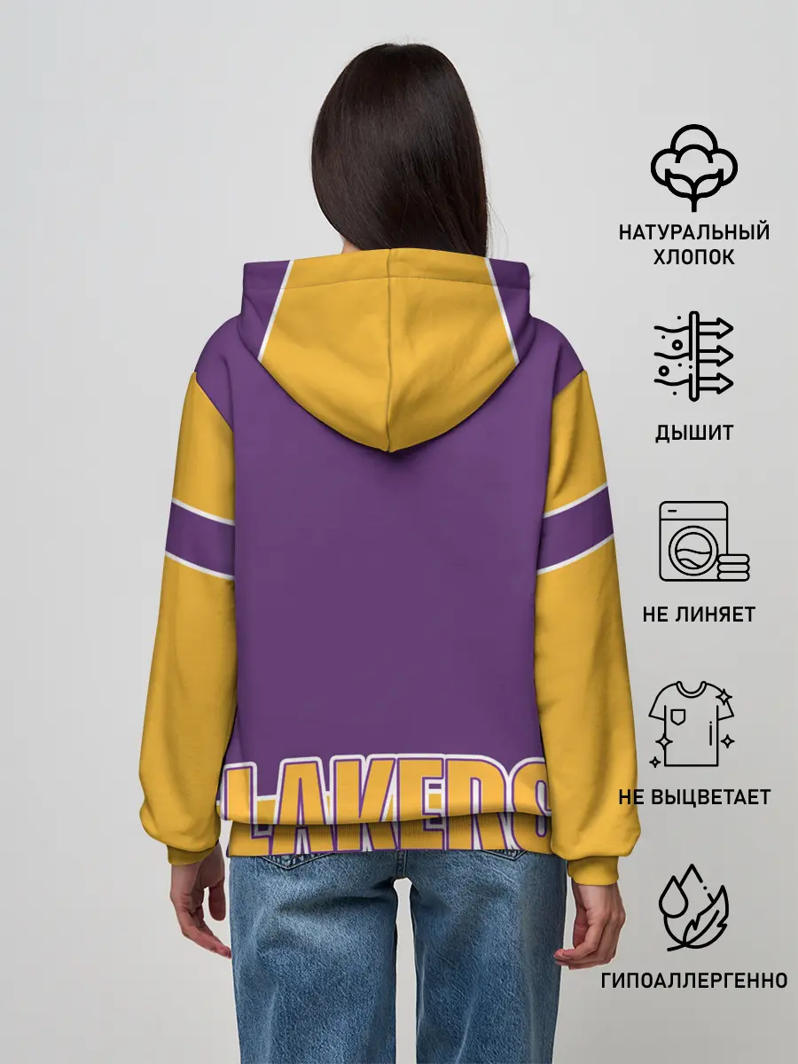 Женское худи / Los Angeles Lakers