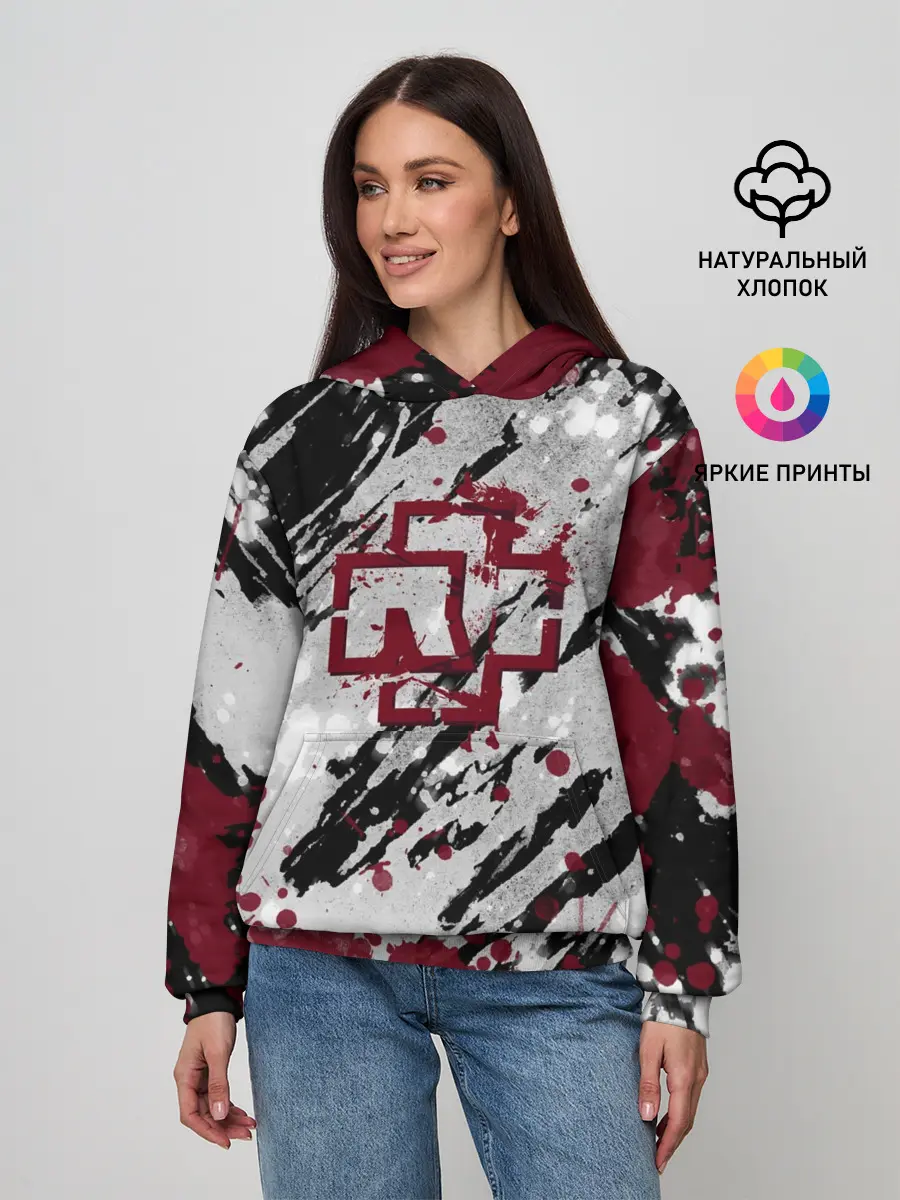 Женское худи / Rammstein