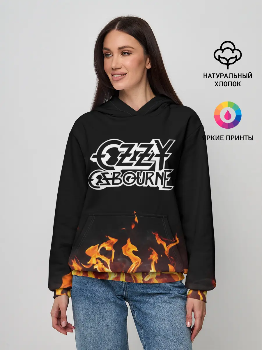 Женское худи / Ozzy Osbourne