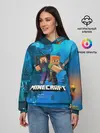 Женское худи / Minecraft / Майнкрафт