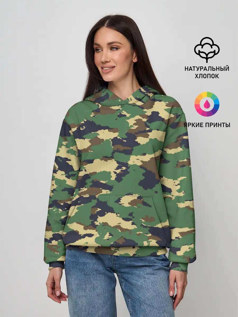 Женское худи / КАМУФЛЯЖ