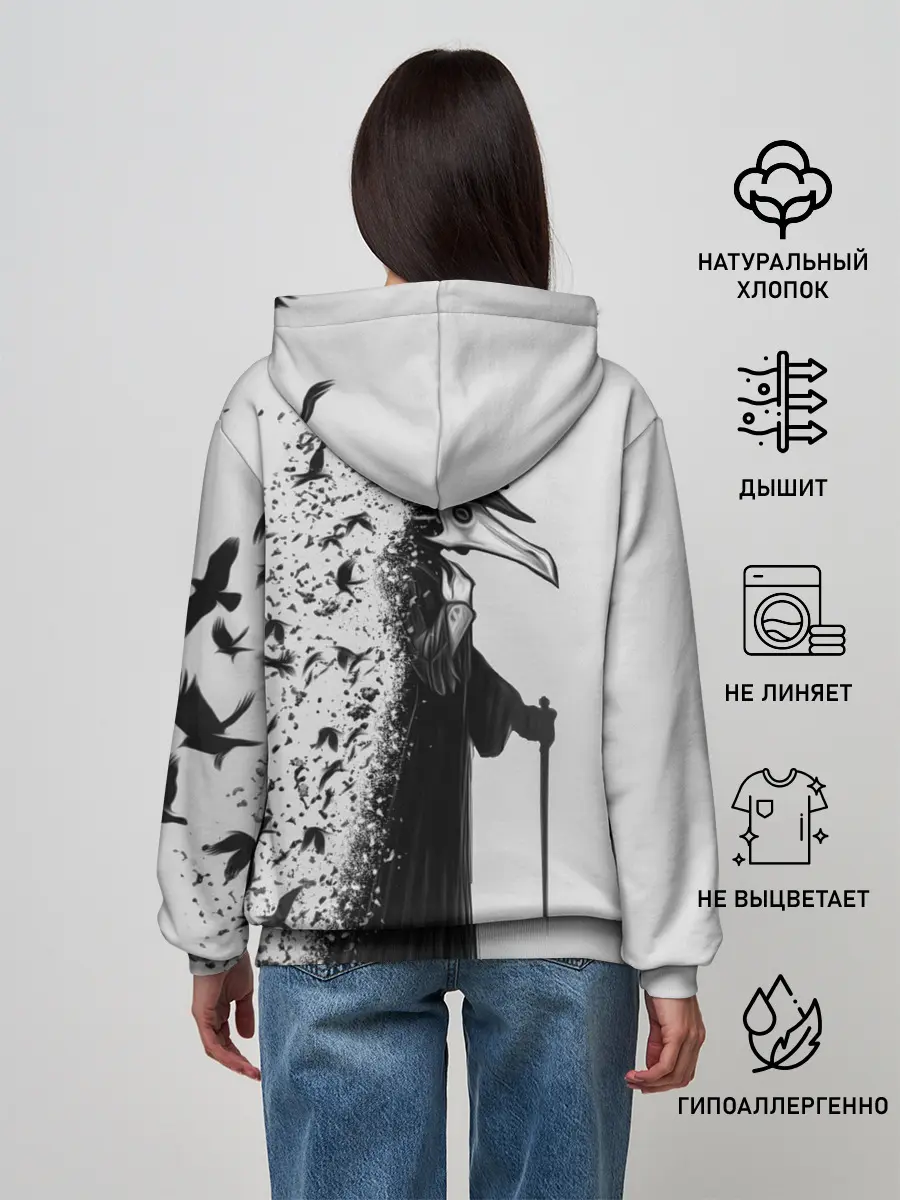 Женское худи / Чумной доктор