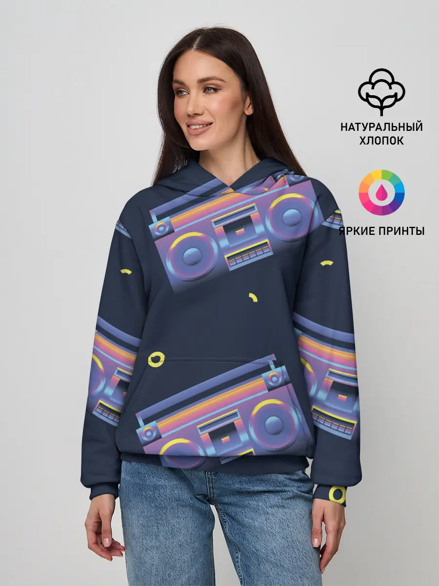 Женское худи / Retro style