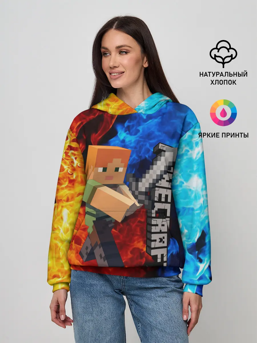 Женское худи / MINECRAFT
