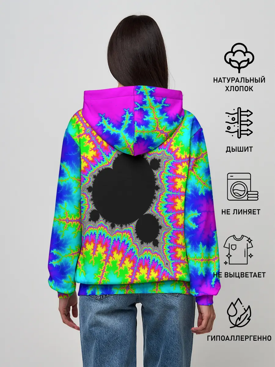 Женское худи / NEON PSY