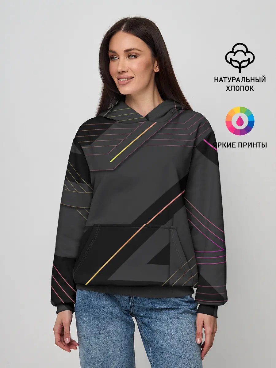 Женское худи / Modern Geometry