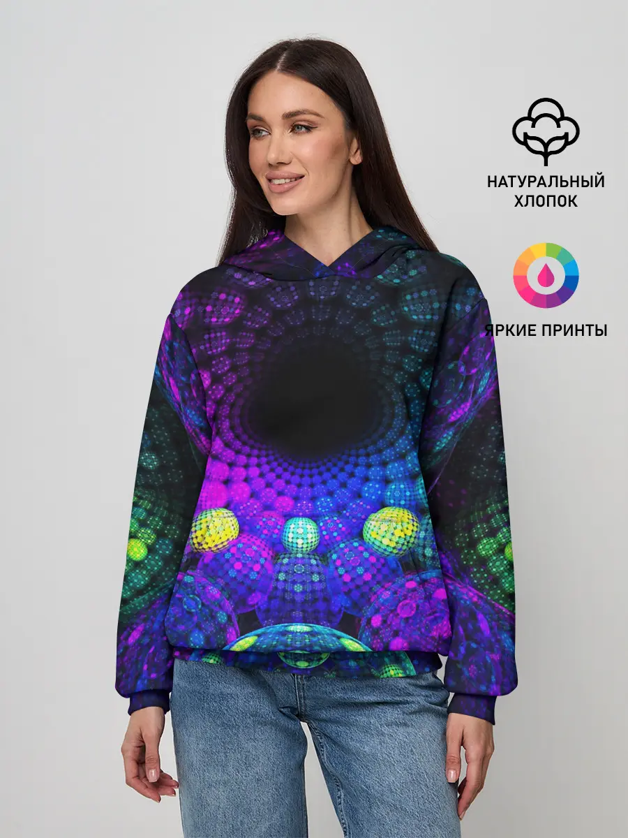 Женское худи / PSY NEON