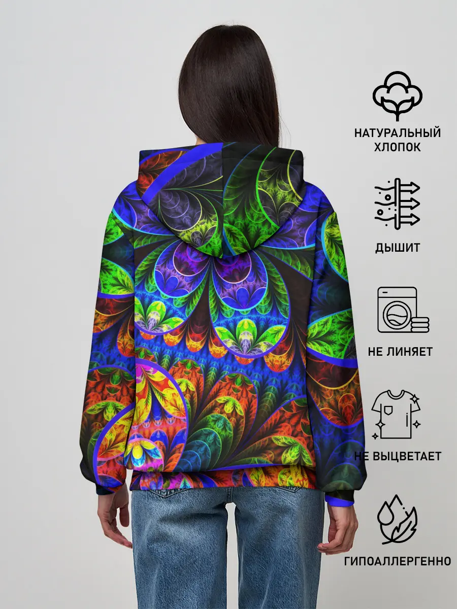 Женское худи / ABSTRACTION NEW