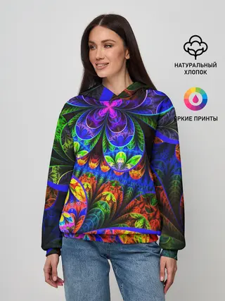 Женское худи / ABSTRACTION NEW