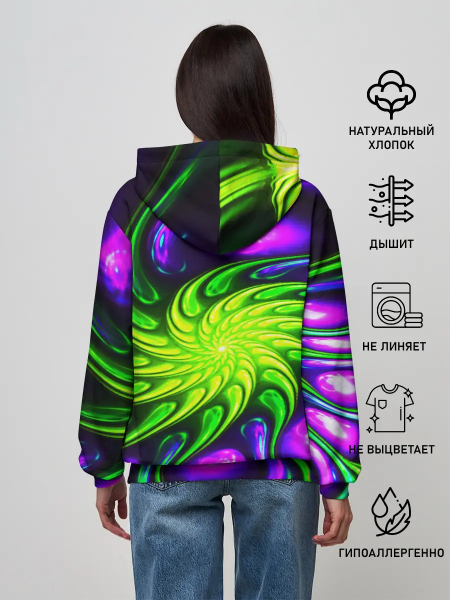 Женское худи / NEON&ACID