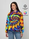 Женское худи / TIE-DYE COLOR