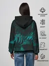 Женское худи / Папоротник