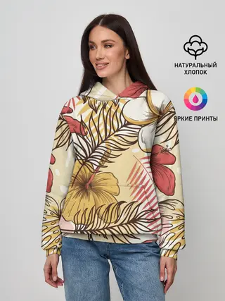 Женское худи / Тропики