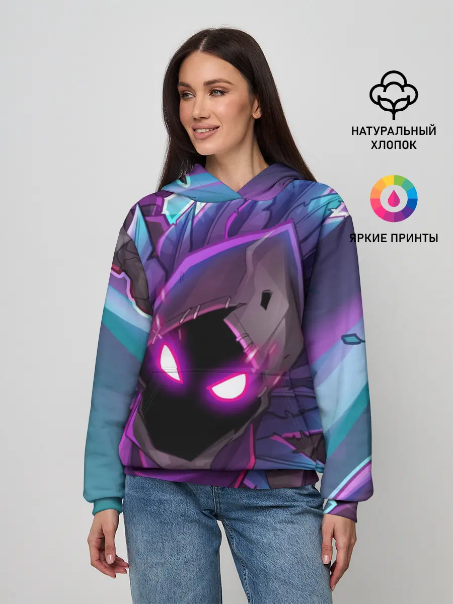 Женское худи / FORTNITE RAVEN | ФОРТНАЙТ ВОРОН