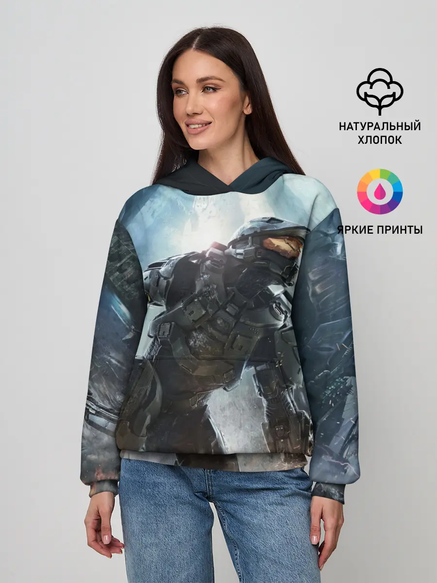 Женское худи / Halo