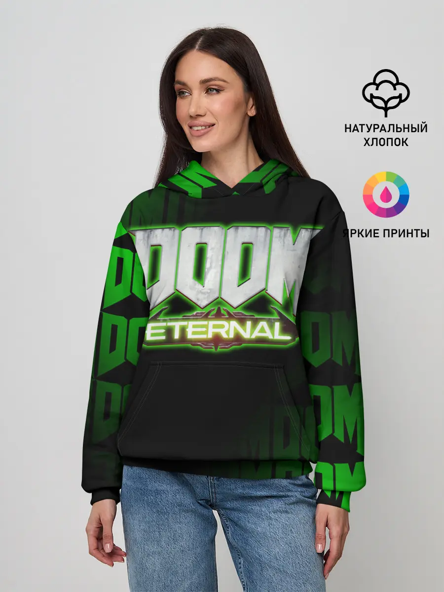Женское худи / DOOM: ETERNAL.