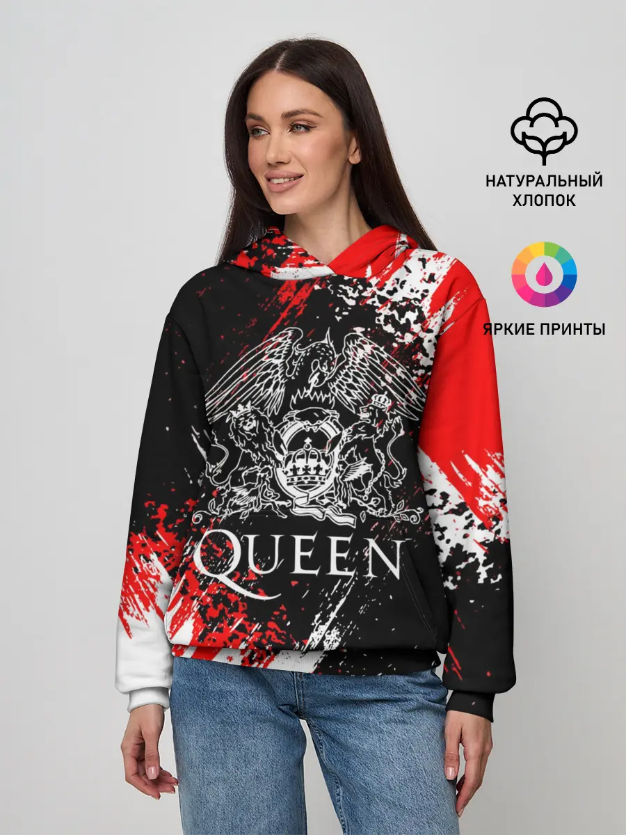 Женское худи / QUEEN.