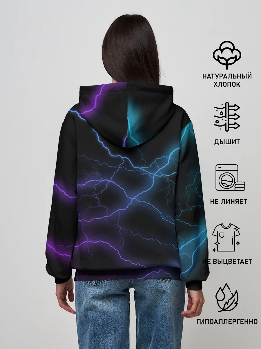 Женское худи / МОЛНИЯ