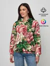 Женское худи / ЦВЕТЫ / FLOWERS / 8 МАРТА