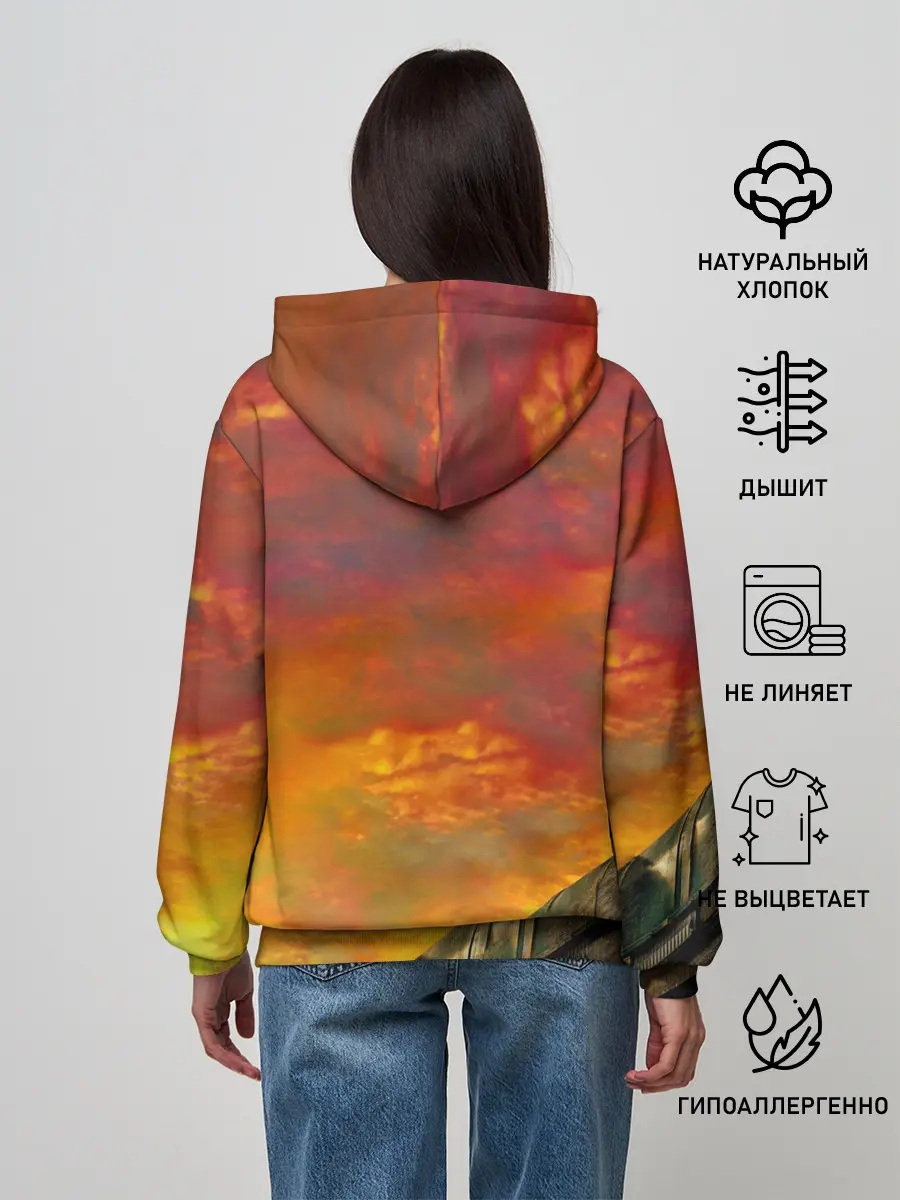 Женское худи / Черепашки - ниндзя