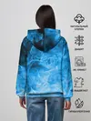 Женское худи / ОГОНЬ BLUE