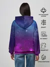 Женское худи / НЕОНОВЫЙ КОСМОС