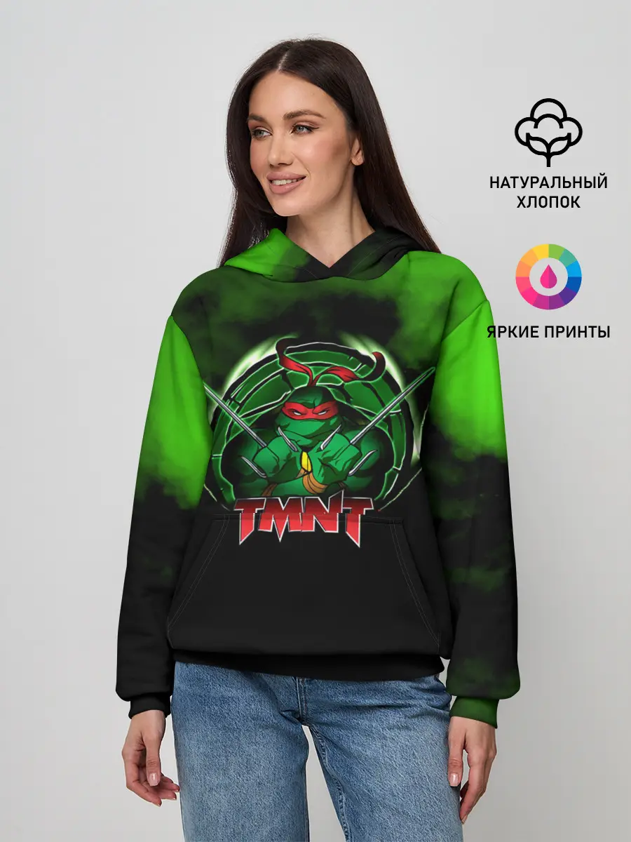 Женское худи / TMNT Рафаэль