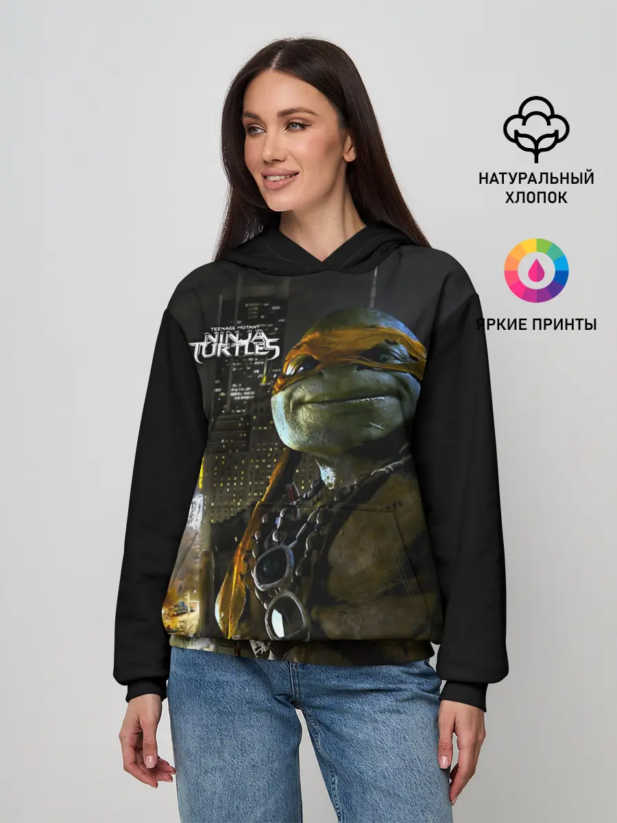 Женское худи / Черепашки - ниндзя