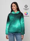 Женское худи / НЕОНОВЫЙ КОСМОС