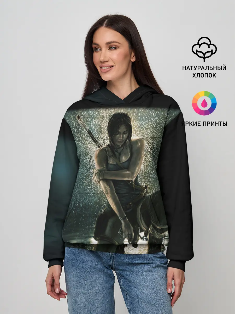 Женское худи / TOMB RAIDER