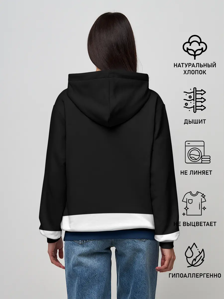 Женское худи / Эдмонтон Ойлерз