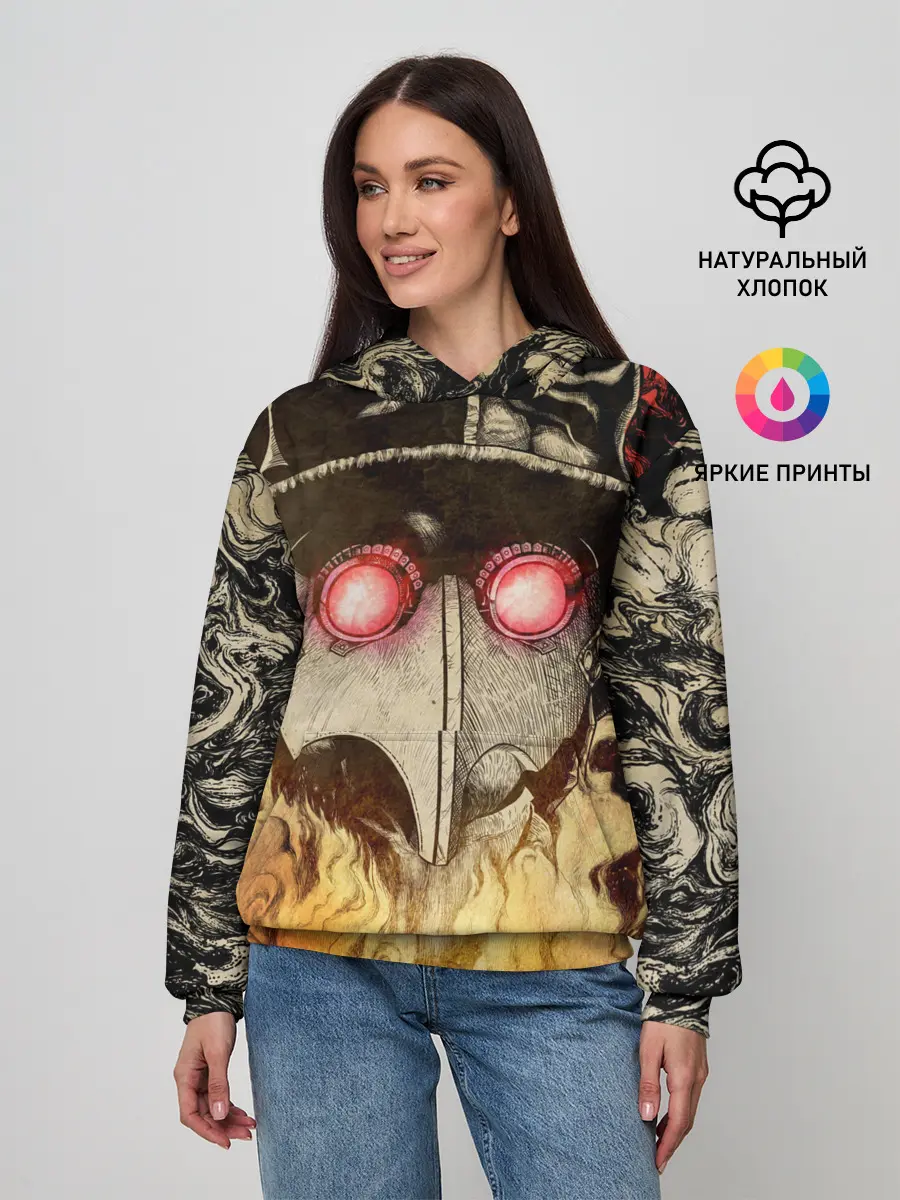 Женское худи / Чумной доктор Мор