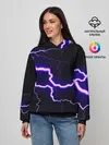 Женское худи / УДАР МОЛНИИ