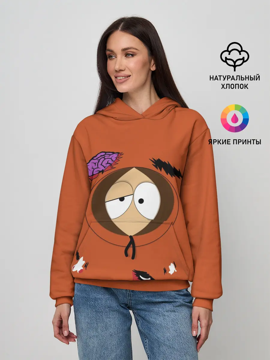 Женское худи / South Park. Dead Kenny