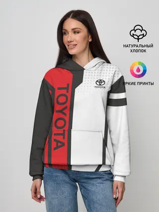 Женское худи / Toyota Driver team