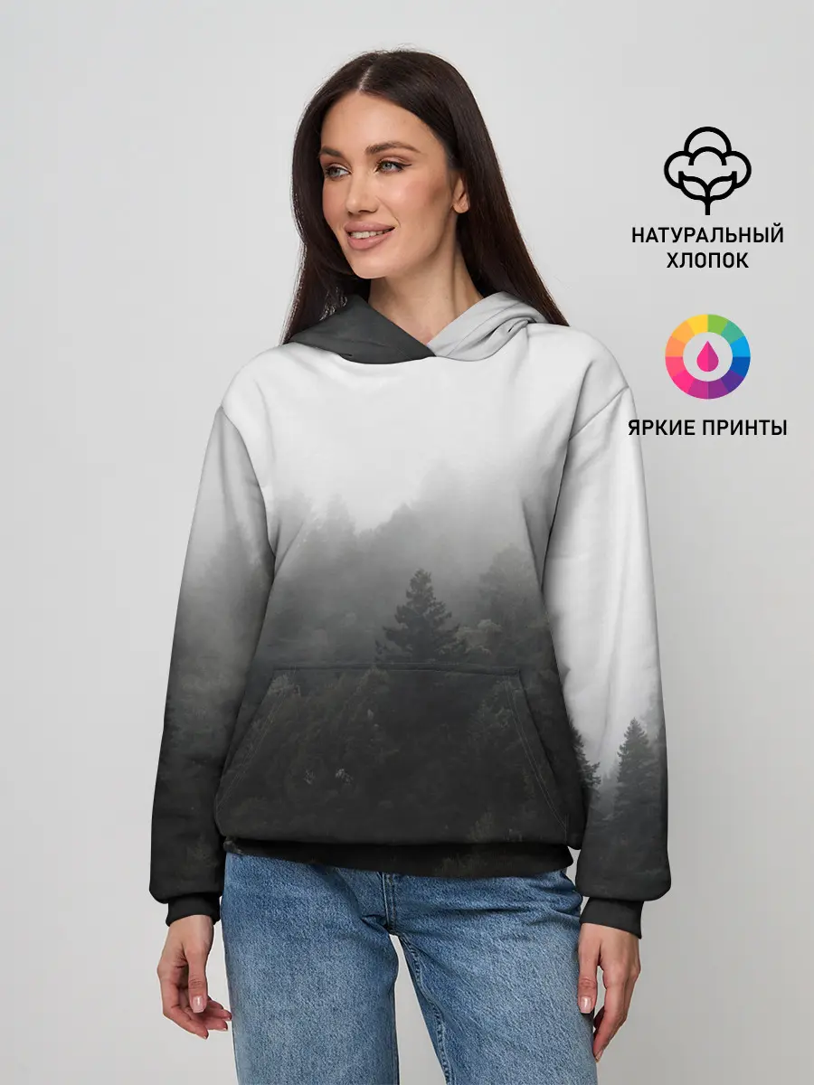 Женское худи / Лес