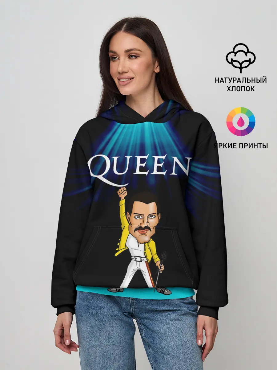 Женское худи / Фреди Меркури