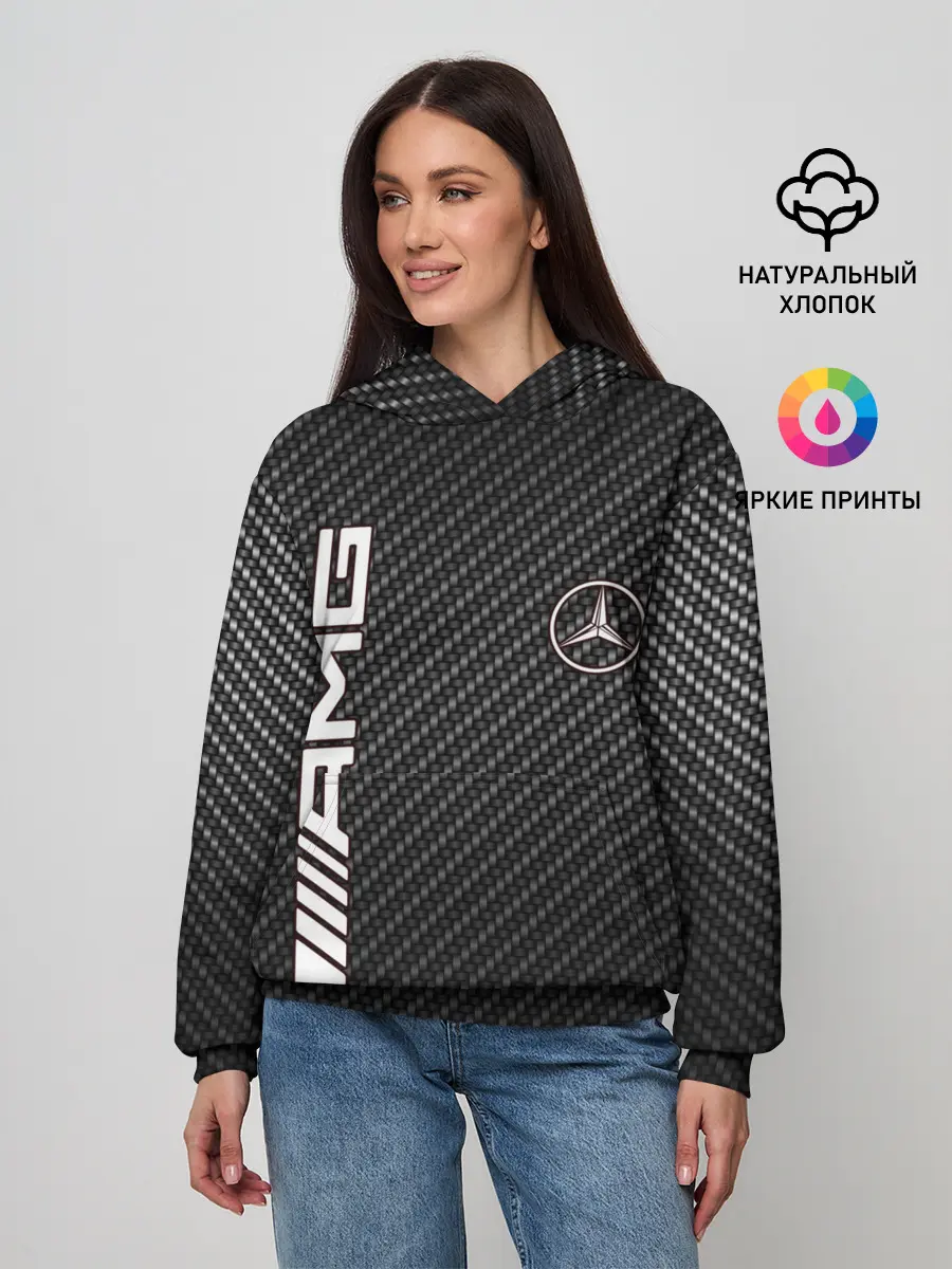 Женское худи / MERCEDES CARBON