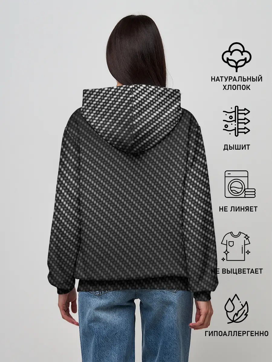 Женское худи / MERCEDES CARBON