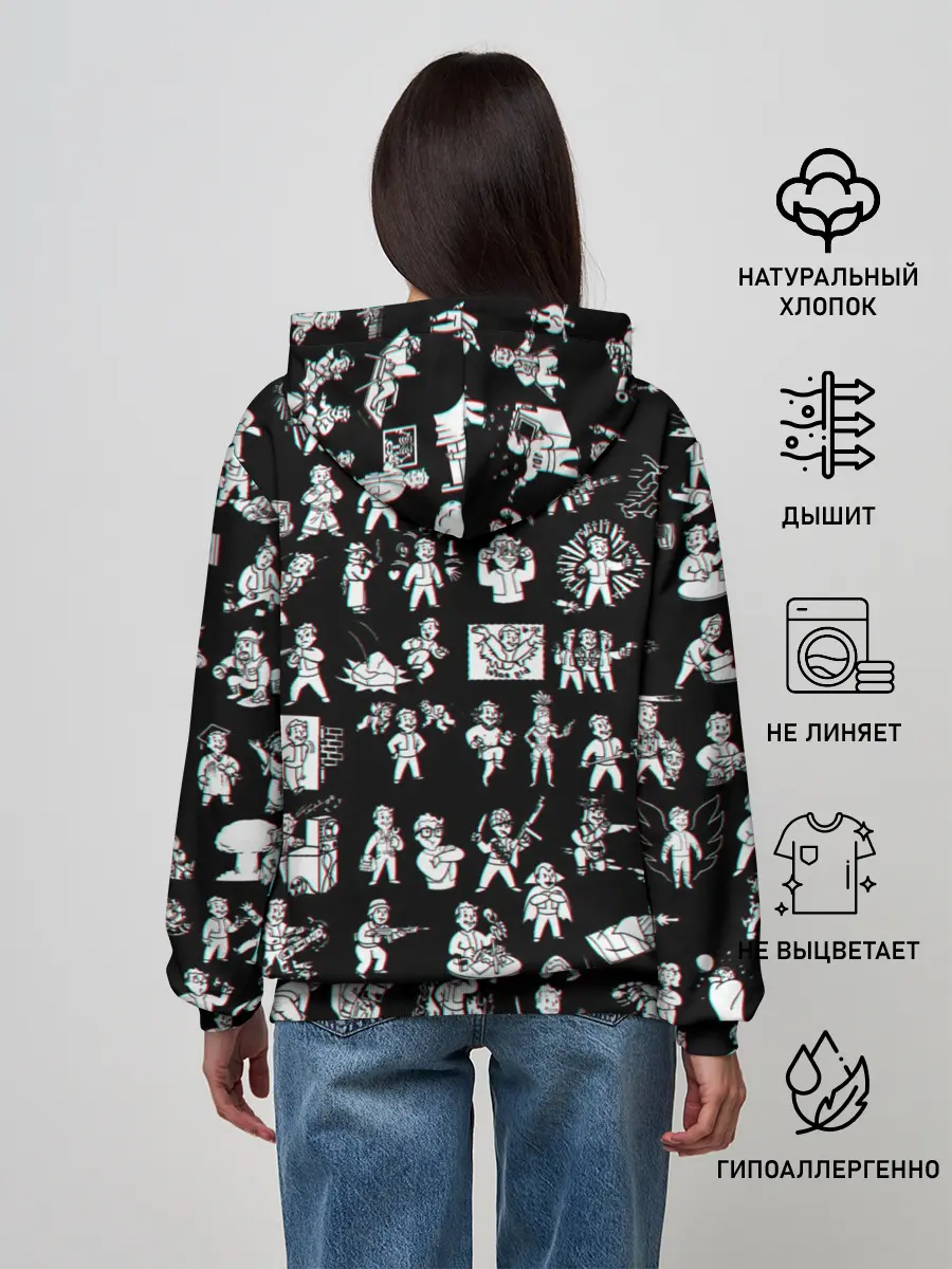 Женское худи / Vault Boy