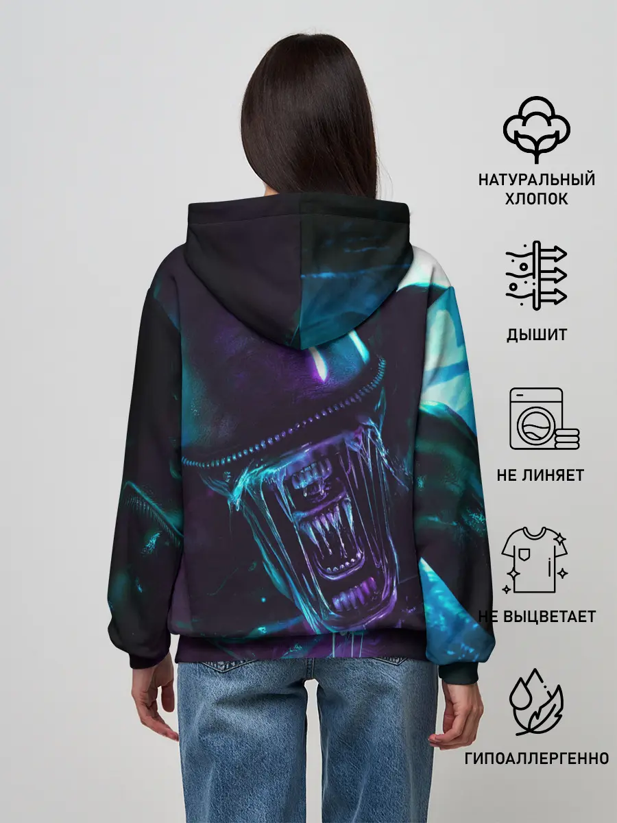 Женское худи / ЧУЖОЙ