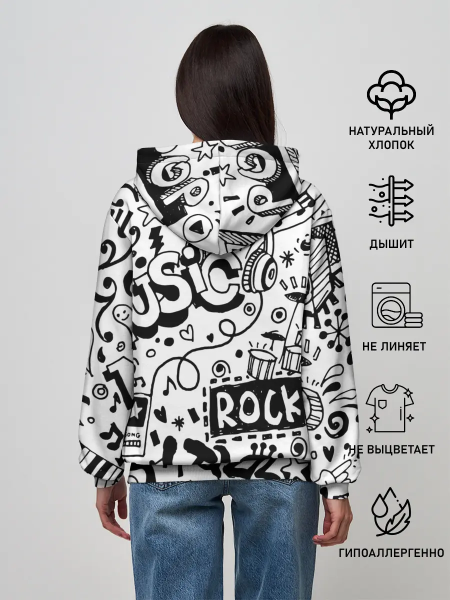Женское худи / Rock