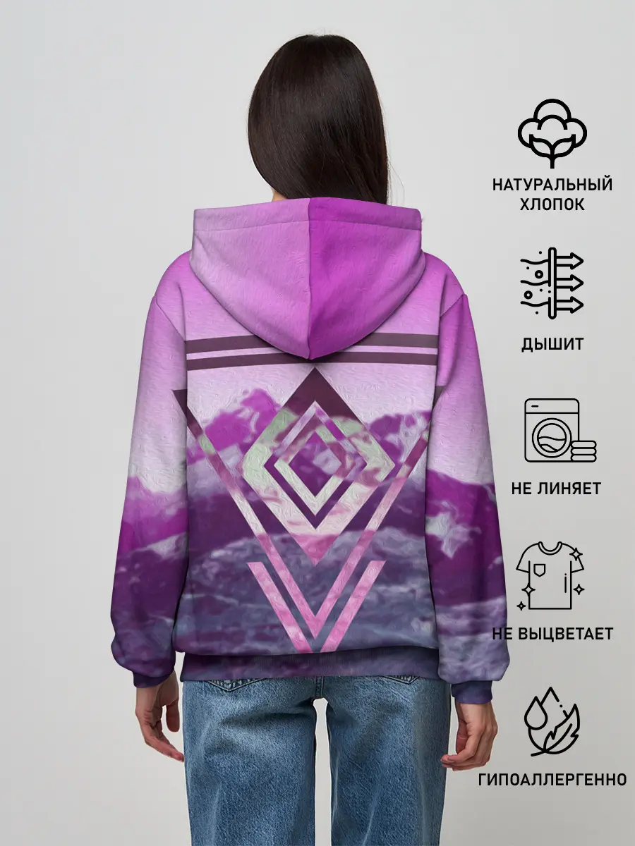 Женское худи / ИЗУМРУД