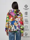 Женское худи / Sonic ПЕРСОНАЖИ